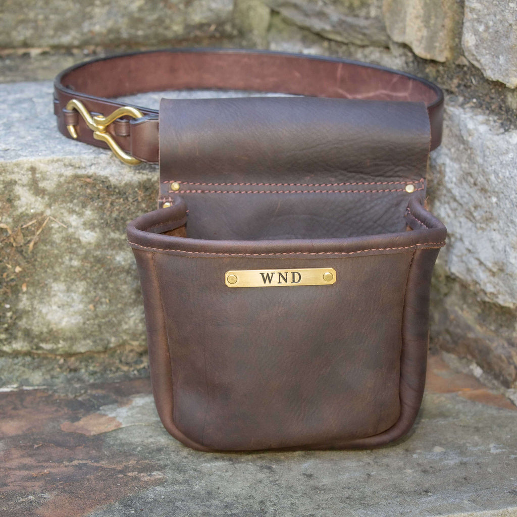 Leather Shotgun Shell Pouch